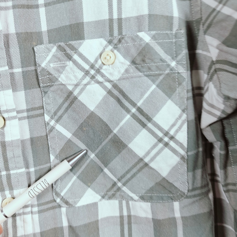 Lauren Ralph Lauren women's Plaid Long Sleeve Button Down Shirt small cotton - Picture 5 of 16